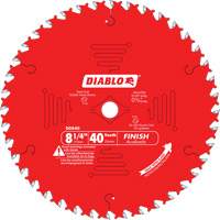 Contractor Saw Blades - Finishing Saw Blades, 8-1/4", 40 Teeth, Wood Use D. Morneault & Fils