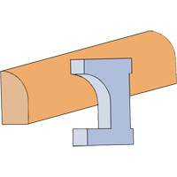 Stop Moulding Cutter Set D. Morneault & Fils