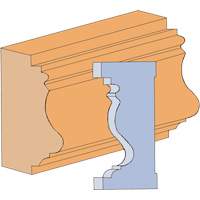 Fancy Casing Moulding Cutter Set D. Morneault & Fils