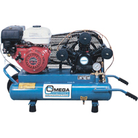 Compresseurs d'air s&eacute;rie entrepreneur, Essence, 6,6 gal. (8 gal. US), 125 PSI D. Morneault & Fils