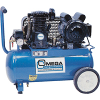 Compresseurs d'air s&eacute;rie professionnelle, &eacute;lectrique, 6,6 gal. (8 gal. US), 125 PSI, 115/1 V D. Morneault & Fils