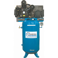Industrial Series Air Compressors - Vertical Compressors - Two Stage, 66.6 Gal. (80 US Gal) D. Morneault & Fils