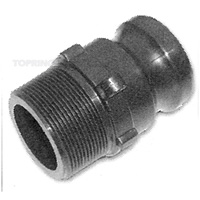 2" Wet Vac Male Drum Adaptor D. Morneault & Fils
