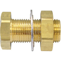 Anchor Coupling, Brass, 3/8" Dia. D. Morneault & Fils