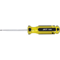 Tournevis &agrave; fentes avec manche g&eacute;ante SDS-3R, Tige de 3/16", Ronde, 3" lo, Prise en Plastique D. Morneault & Fils