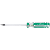 Tournevis carr&eacute; avec manche g&eacute;ant, Tige de #1, Ronde, 4" lo, Prise en Plastique D. Morneault & Fils