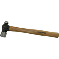 Heavy-Duty Ball Pein Hammer, 8 oz. Head Weight, Plain Face, Wood Handle D. Morneault & Fils