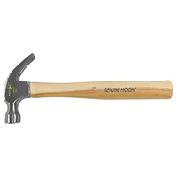 Hickory Handle Claw Hammer, 16 oz., Wood Handle, 13" L D. Morneault & Fils