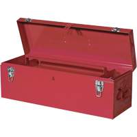 TB26 Boîte en acier pour outils manuels, 8-3/4" P x 26" la x 9-3/8" h, Rouge D. Morneault & Fils