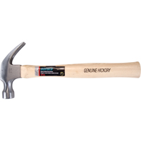 Hickory Handle Hammer, 16 oz., Wood Handle, 13" L D. Morneault & Fils