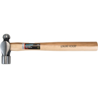 Ball Pein Hammer, 24 oz. Head Weight, Plain Face, Wood Handle D. Morneault & Fils