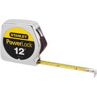 PowerLock&reg; Tape Measure, 1/2" x 12', Imperial Graduations D. Morneault & Fils