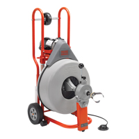 Drum Machine Drain Cleaner K-750, Electric, 3/4" x 100' D. Morneault & Fils