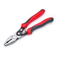 Pro Series Dual Material Lineman's Compound Action Cutting Pliers D. Morneault & Fils
