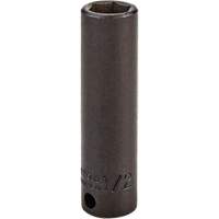 Socket, Impact, 1/2", 3/8" Drive, 6 Points, Deep D. Morneault & Fils