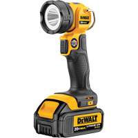 Max Work Light, LED, 110 Lumens, 11 Hrs. Run Time, Rechargeable Battery, Plastic D. Morneault & Fils
