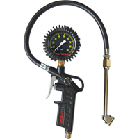Tire Pressure Gauges - Dual Wheel Type- Pistol Grip Dial Inflator Gauges D. Morneault & Fils