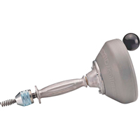 Hand Spinner with C-1IC Auger Cable #K-25-BP, Manual, Bulb, 25' Cable Length, 5/16" Cable Diameter D. Morneault & Fils