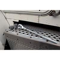 Cl&eacute; &agrave; cliquet &agrave; t&ecirc;te en larme &agrave; d&eacute;clenchement rapide &agrave; 24 dents, Prise de 3/4", Poign&eacute;e Ordinaire D. Morneault & Fils