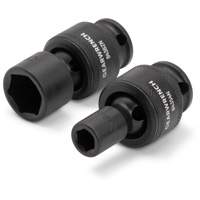 Jeu de 15 douilles m&eacute;triques flexibles universelles &agrave; chocs 3/8" &agrave; 6 pans D. Morneault & Fils