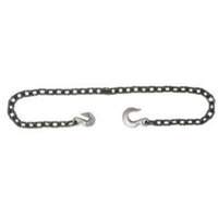 Log Chain, Carbon Steel, 3/8" x 14' (4.27 m) L, Grade 30, 2650 lbs. (1.325 tons) Load Capacity D. Morneault & Fils