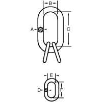 Cam-Alloy&reg; Master Link D. Morneault & Fils