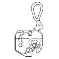 &eacute;lingue l&egrave;ve-t&ocirc;le GXL, 4000 lb (2 tonnes), Ouverture de la m&acirc;choire de 1/16" - 7/8" D. Morneault & Fils