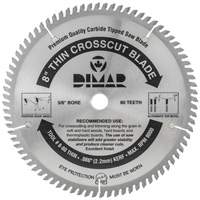 Lame de scie industrielle - coupe en travers &agrave; voie &eacute;troite, 8", 80 dents, Pour Bois D. Morneault & Fils