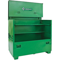 Coffre de chantier, 60" la x 30" p x 48" h, Vert D. Morneault & Fils