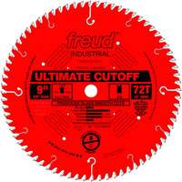 TCS Industrial Saw Blade - Crosscut & Finishing, 9", 72 Teeth, Wood Use D. Morneault & Fils
