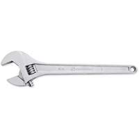 Adjustable Tapered Handle Wrench - Carded, 15" L, 1-11/16"/43 mm Max Width, Chrome/Polished D. Morneault & Fils