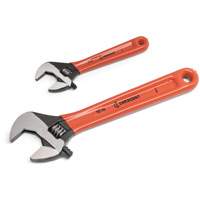 Jeu de cl&eacute;s &agrave; oxyde noir avec poign&eacute;es coussin&eacute;es, Ajustable, 2 morceaux, Imp&eacute;rial et m&eacute;trique D. Morneault & Fils