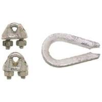 Wire Rope Clips with Thimble Set D. Morneault & Fils