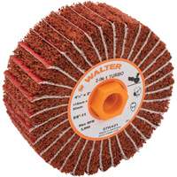 Tambours turbo Two-In-One, 4-1/2" dia. x 2" la, 5/8"-11 Arbre, Grain 60 D. Morneault & Fils