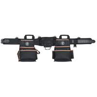 Tradesman Pro Electrician's Tool Belt, Nylon, Black D. Morneault & Fils