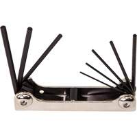 Folding Hex Key Set, 8 Pcs., Imperial D. Morneault & Fils