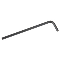 Long Arm Hex Key, Hex End, 4 mm x 4.09" L, L Shape D. Morneault & Fils