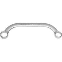 Box End Wrench, 12 Point, 5/8"/9/16", 15° Offset, Plain Finish D. Morneault & Fils