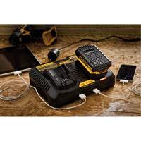 Borne de recharge Max pour chantier, 12 V/20 V, Lithium-ion D. Morneault & Fils