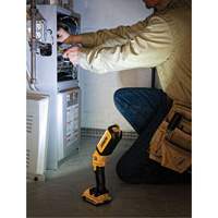 Lampe de travail portative, DEL, 500 lumens, 3 hres de fonctionnement, piles Rechargeable, Non compris D. Morneault & Fils