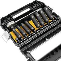 Ready Socket Set, 10 Pcs, Impact, 1/2" Drive Size D. Morneault & Fils