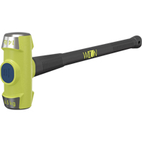 Masse &agrave; t&ecirc;te de plastique BASH, 14 lb, 36", Prise Coussin&eacute;e D. Morneault & Fils