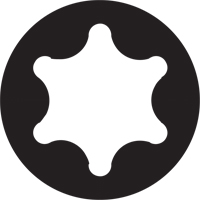 Embout de rechange pour tournevis multi embouts Sixpac Plus, Torx, 6, Prise 1/4" D. Morneault & Fils