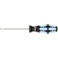 3335 Slotted Screwdriver, 4 mm, 7-25/32" L, Plastic Handle D. Morneault & Fils