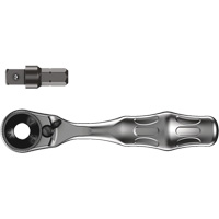 Mini Ratchet 1/4 metal, 1/4" Drive, Ergonomic Handle D. Morneault & Fils