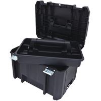 Coffre &agrave; outils profond TSTAK, 17-1/4" x 13" x 11-7/8", Noir D. Morneault & Fils