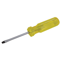 Slotted Screwdriver, 3/16", 6-1/2" L, Plastic Handle D. Morneault & Fils