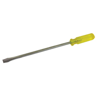 Slotted Screwdriver, 1/2", 16-3/4" L, Plastic Handle D. Morneault & Fils