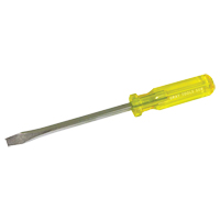 Slotted Screwdriver, 5/16", 10-1/4" L, Plastic Handle D. Morneault & Fils