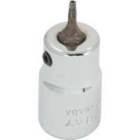 Bit Socket, Torx&reg;, T7 x 2-1/8" L, 3/8" Drive D. Morneault & Fils